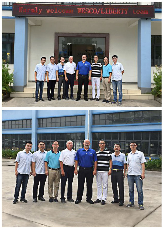 WESCO/LIBERTY Team Visit Our Factory